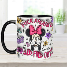 Load image into Gallery viewer, Personalized Ceramic Accent Mug with Playful Design for Birthdays and Graduations
