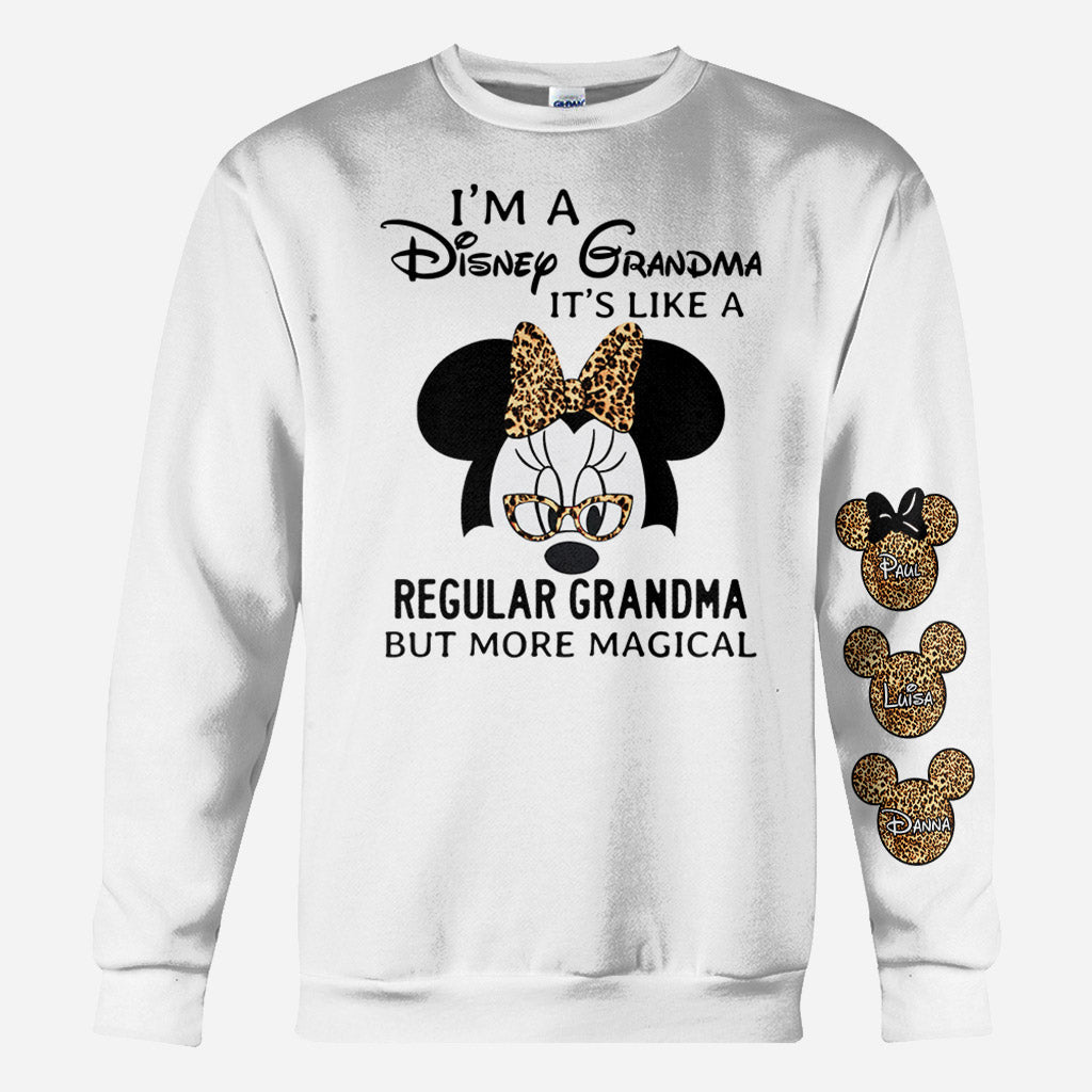 Personalized Disney Grandma All Over Shirt Custom Name Gift