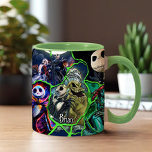 Load image into Gallery viewer, Personalized Nightmare Accent Mug Custom Name Funny Gift for Friends

