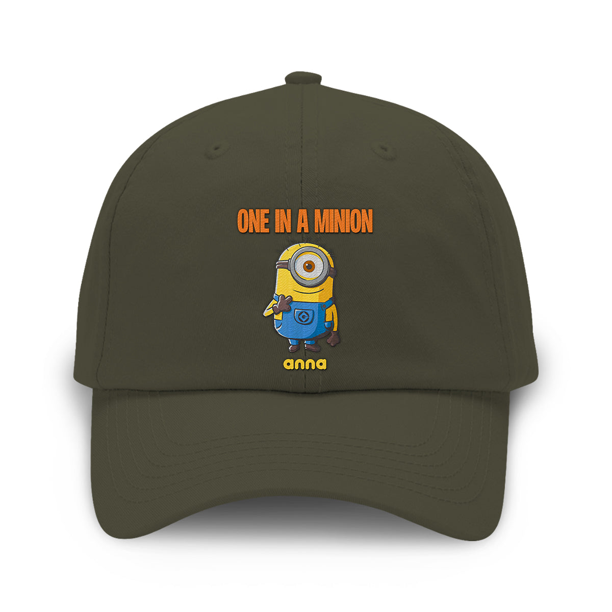 Personalized One In A Minion Embroidered Cap Gift for Kids