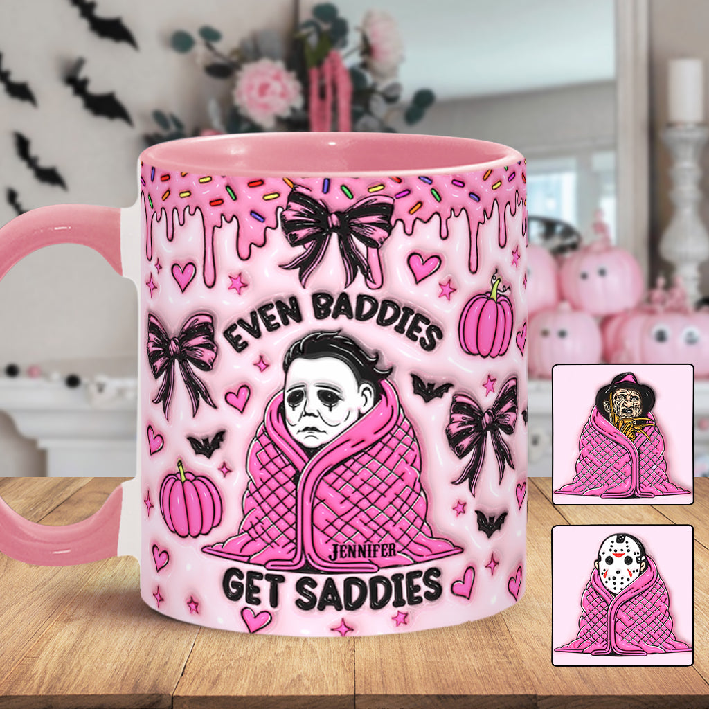 Personalized Two-Tone Accent Mug with Halloween Theme Gift