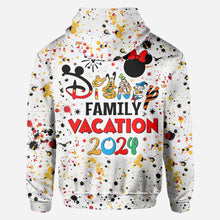 Load image into Gallery viewer, Personalized Disney Family Vacation All Over Shirt for Kids
