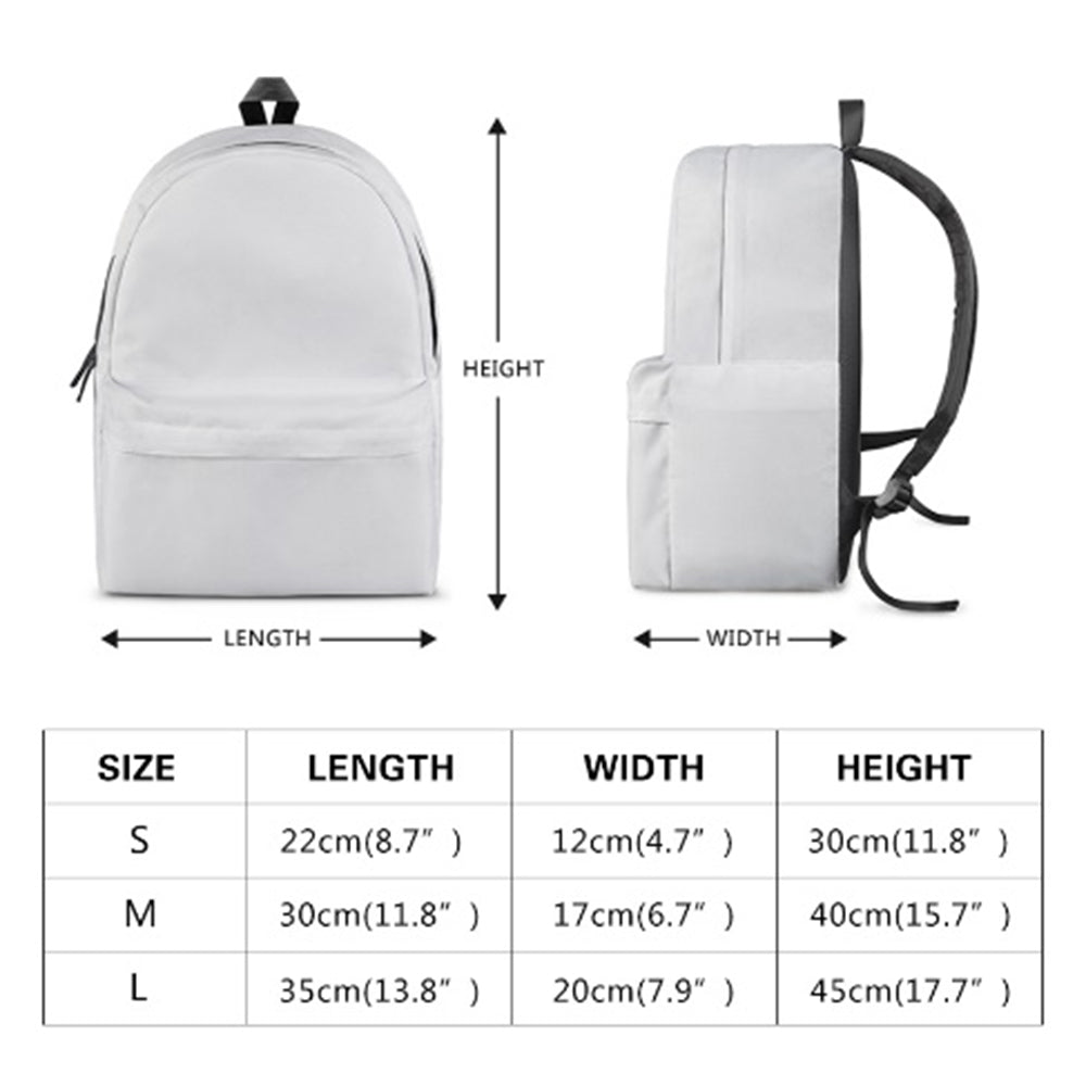 Personalized Kids Backpack with Characters Custom Name for School