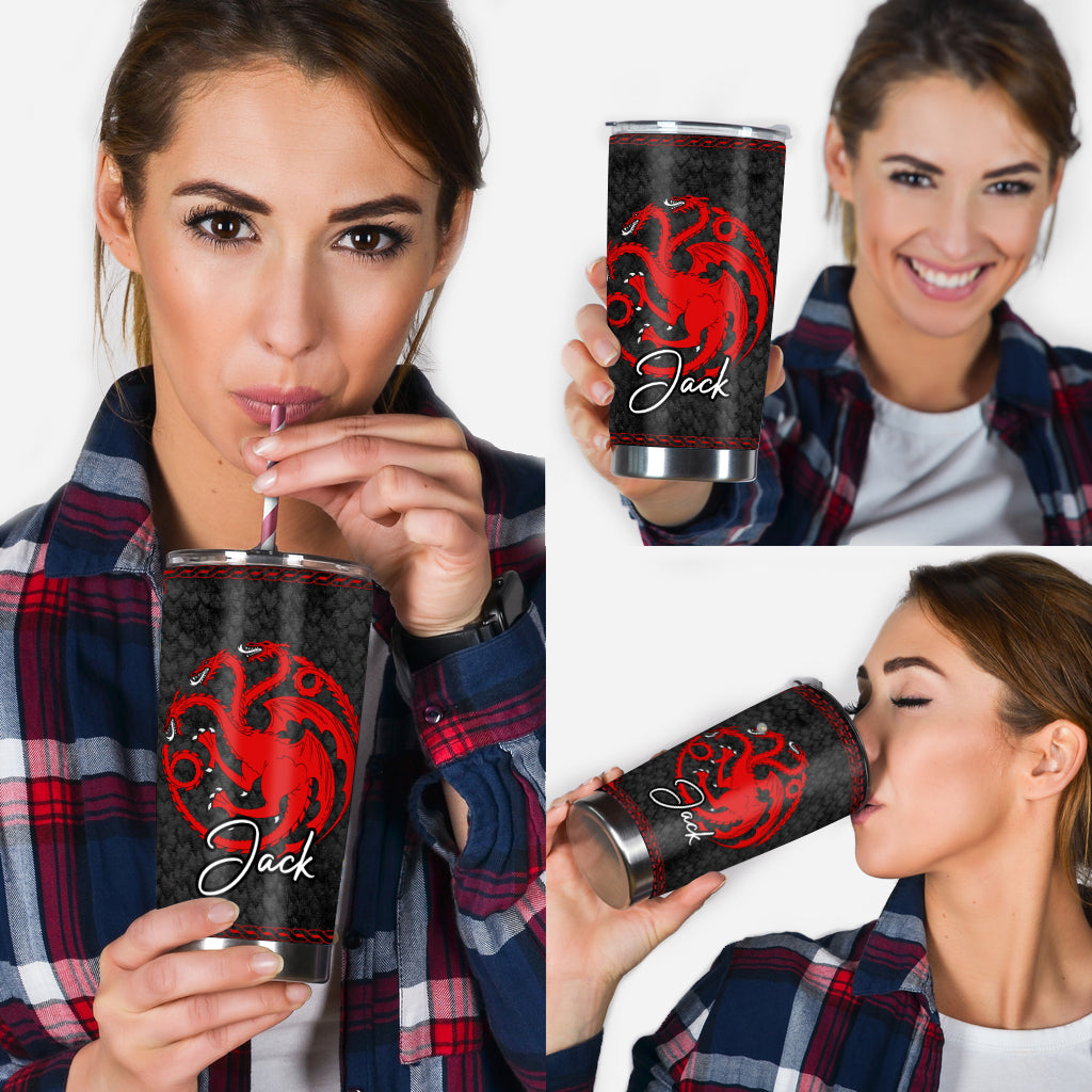 Personalized Game of Thrones Tumbler Custom Name Gift