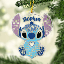 Load image into Gallery viewer, Personalized Ohana Ornament Custom Name Gift for Christmas
