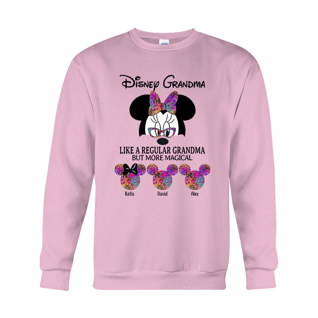 Personalized Disney Grandma T-shirt and Hoodie Gift for Mom