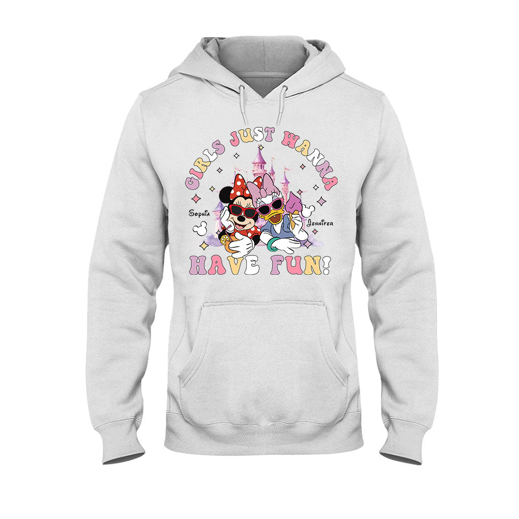 Personalized Girls Just Wanna Have Fun T-shirt & Hoodie for Kids