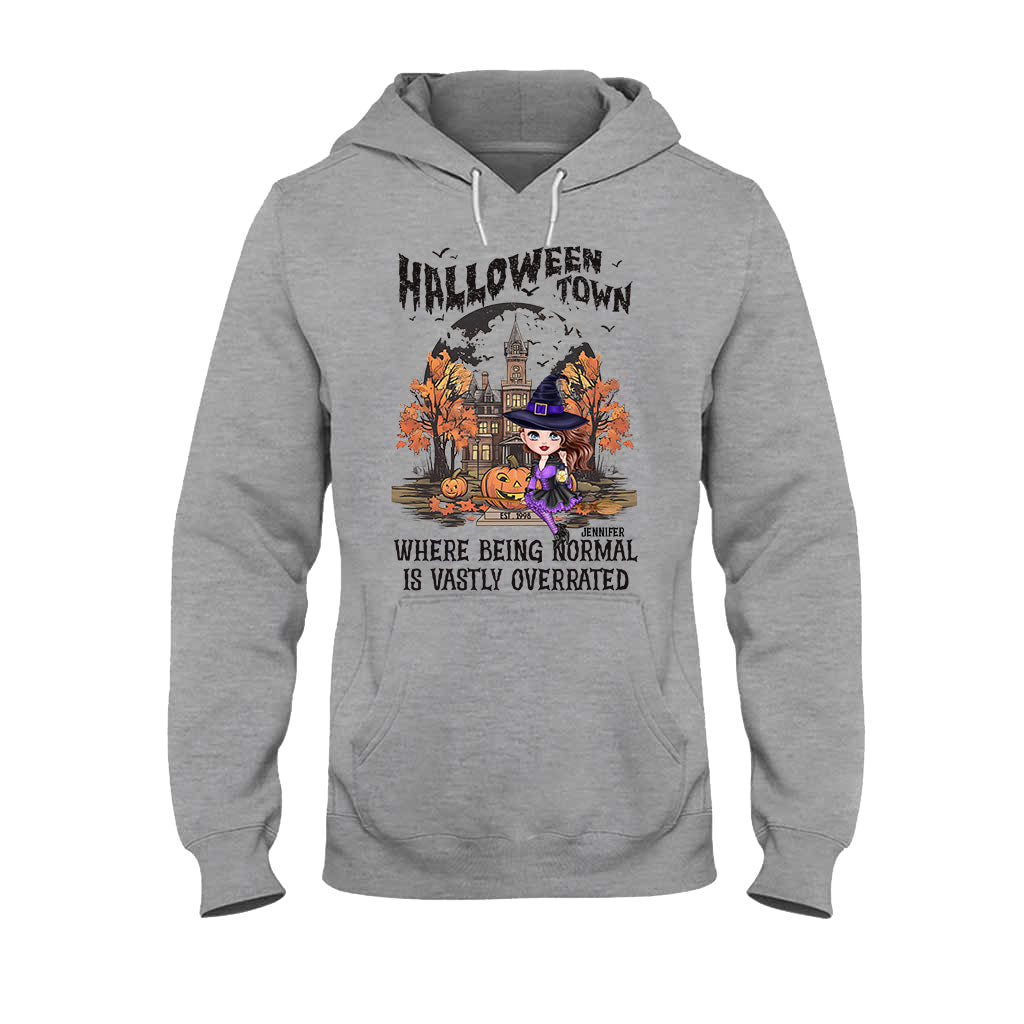 Personalized Halloween Town T-shirt & Hoodie for Kids & Adults