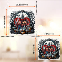 Load image into Gallery viewer, Personalized Halloween Suncatcher Ornament Custom Name Gift
