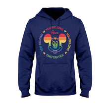 Load image into Gallery viewer, Personalized LGBT Pride T-shirt &amp; Hoodie with Custom Name
