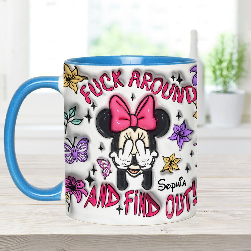 Personalized Ceramic Accent Mug with Playful Design for Birthdays and Graduations