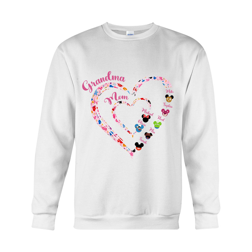 Personalized Grandma Mouse T-shirt & Hoodie Gift for Mother's Day