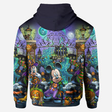 Load image into Gallery viewer, Personalized Halloween Mouse Hoodie and Leggings Set for Kids
