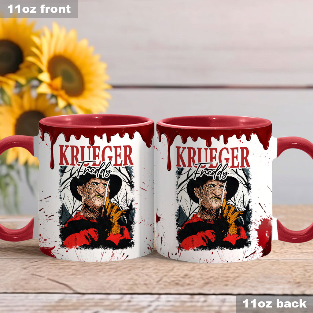 Personalized Halloween Horror Characters Accent Mug Gift