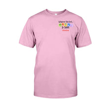 Load image into Gallery viewer, Personalized Inside Out T-shirt Custom Message Gift Idea

