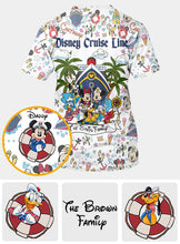 Load image into Gallery viewer, Personalized Family Cruise All-Over Shirt Custom Name Gift
