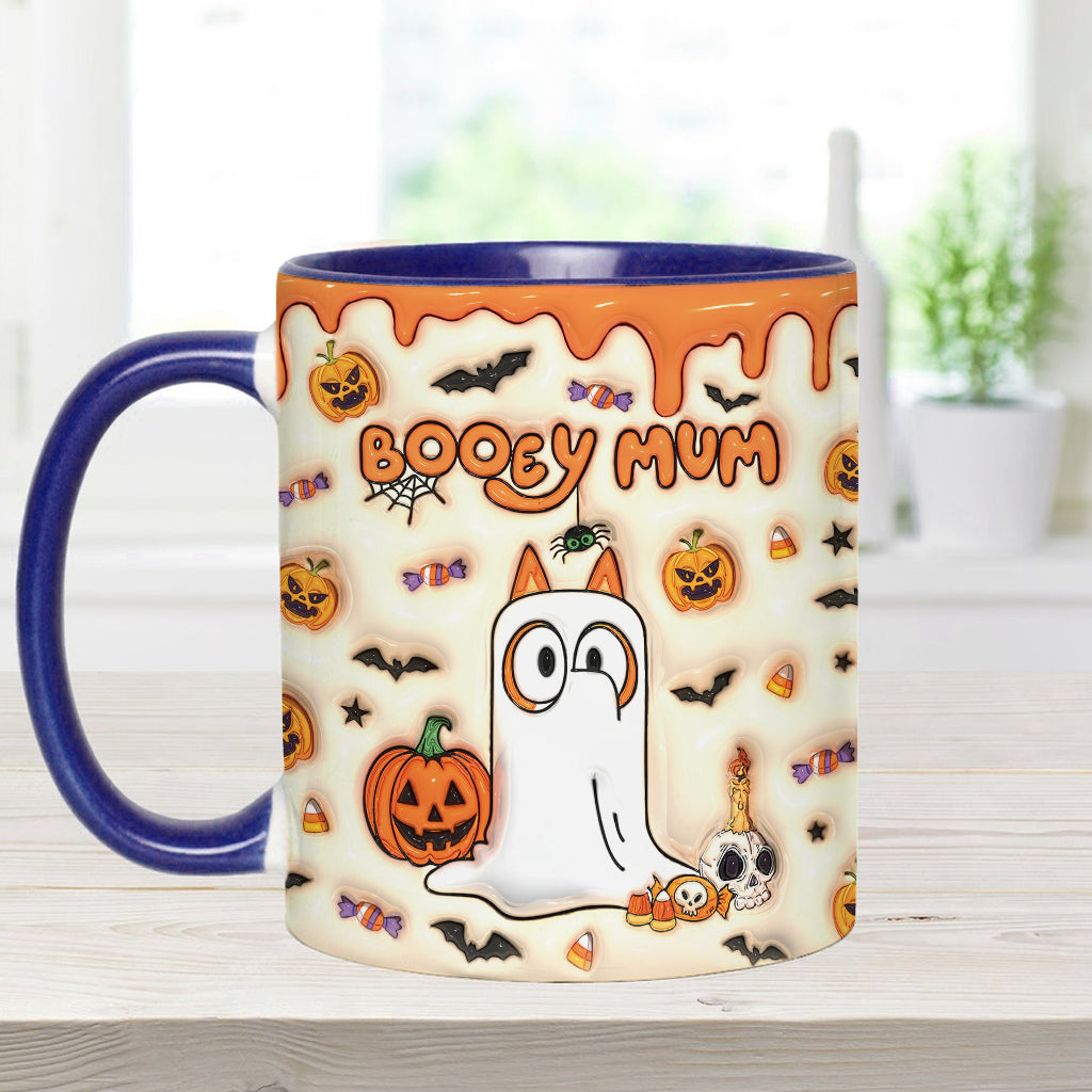 Personalized Booey Mum Accent Mug Custom Name Gift for Mom