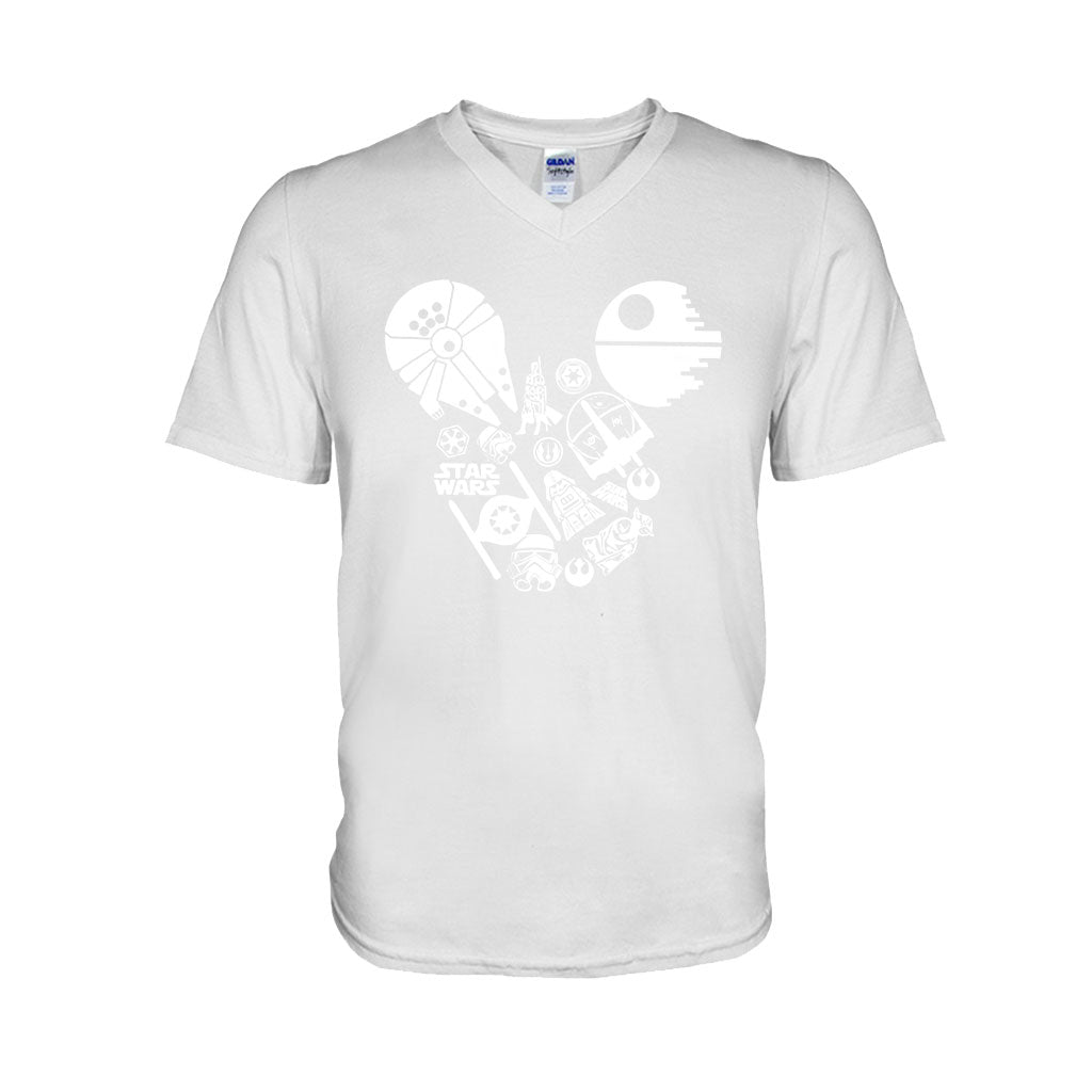 Personalized Star Wars Mouse Ears T-shirt & Hoodie Gift for Fans