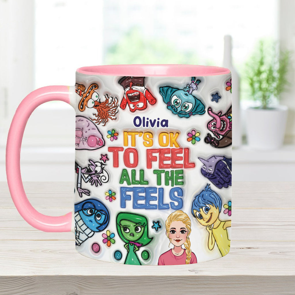 Personalized Cute Accent Mug Gift for Birthdays & Graduations
