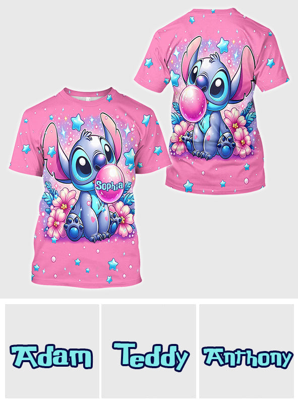 Personalized All Over Print Shirt Custom Name Gift for Kids