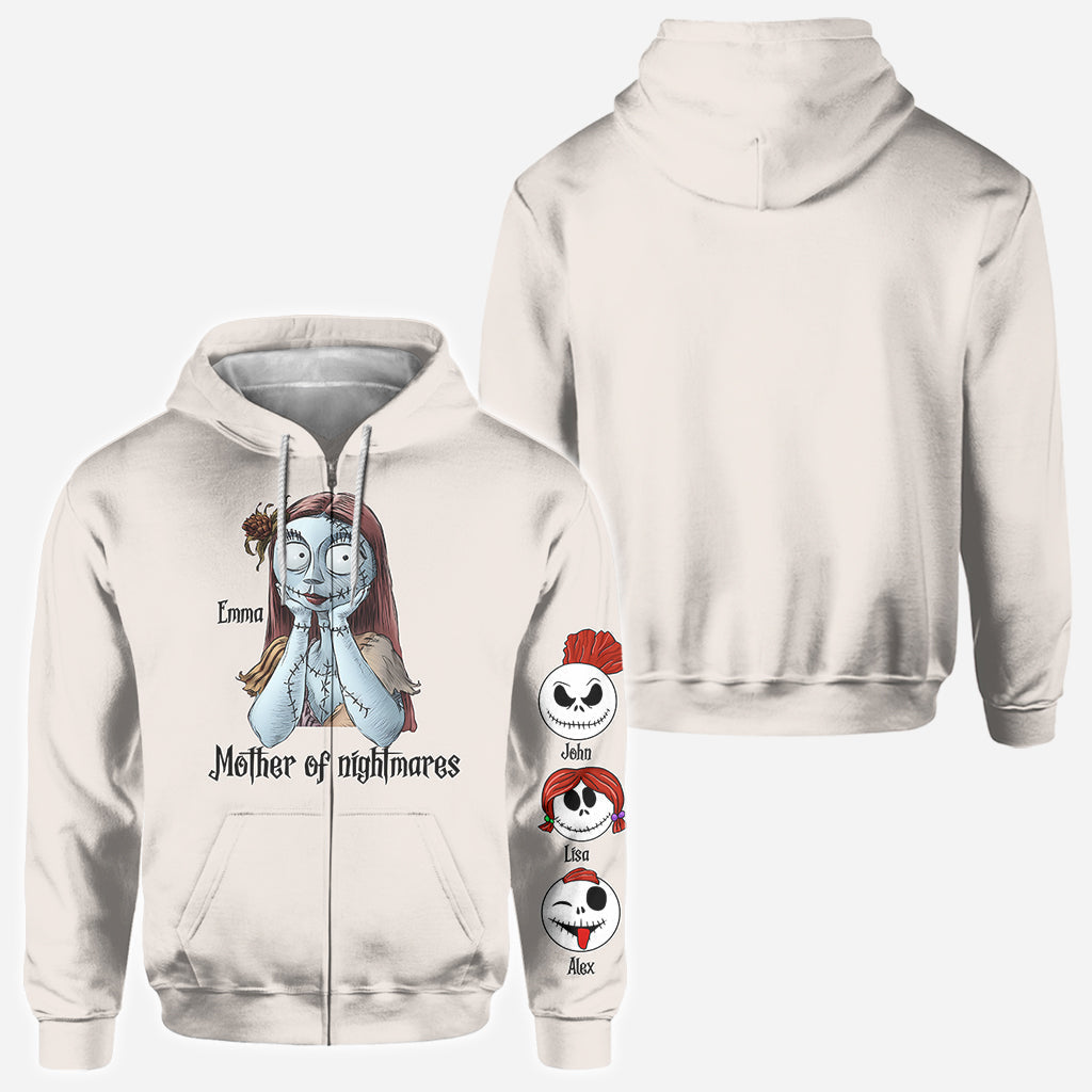 Personalized Nightmare-Themed All Over Shirt for Mom | Unique Gift