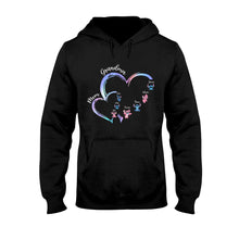 Load image into Gallery viewer, Personalized Grandma T-Shirt &amp; Hoodie with Ohana Design for Family Gifts
