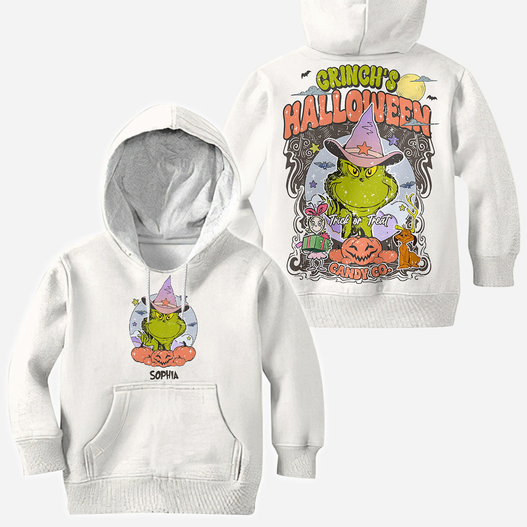 Personalized Grinch Halloween All Over Shirt Fun Costume Gift