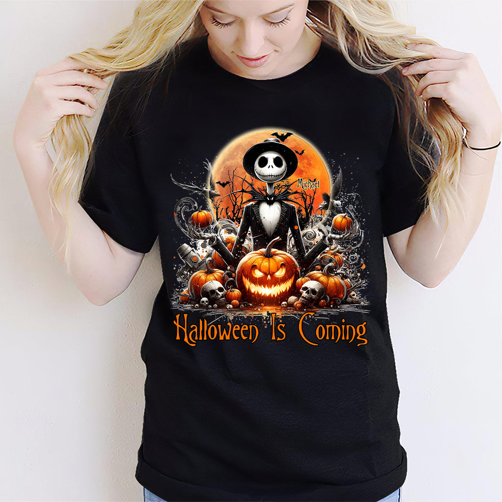 Personalized Halloween T-shirt & Hoodie with Spooky Design