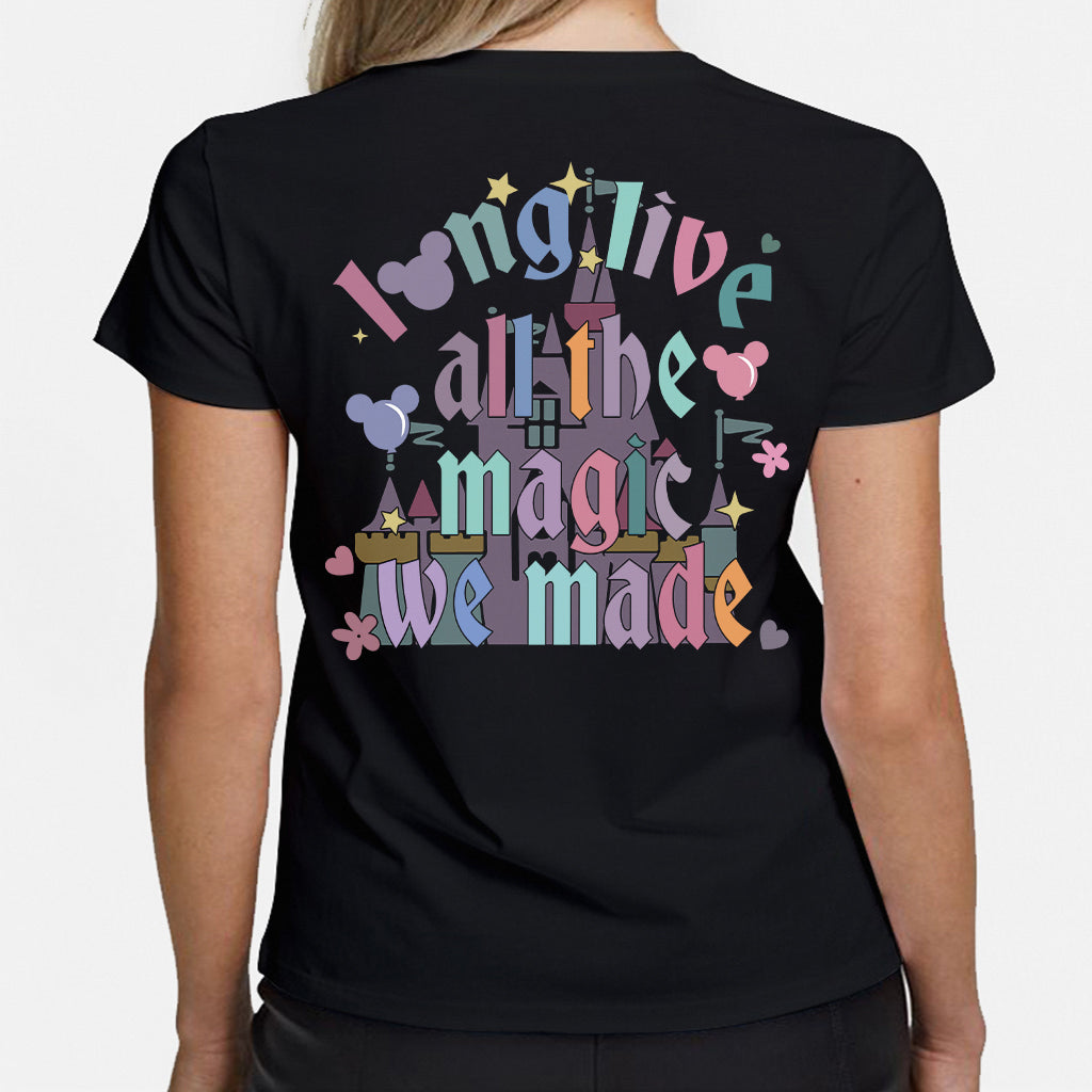 Long Live All The Magic We Made - Personalized Mouse T-shirt And Hoodie