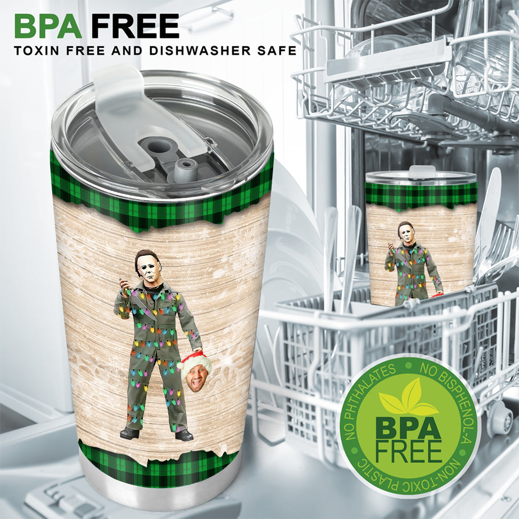 Personalized Horror Character Tumbler Fun Gift for Halloween