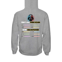 Load image into Gallery viewer, Personalized Darth Vader T-shirt and Hoodie for Grandfather's Day

