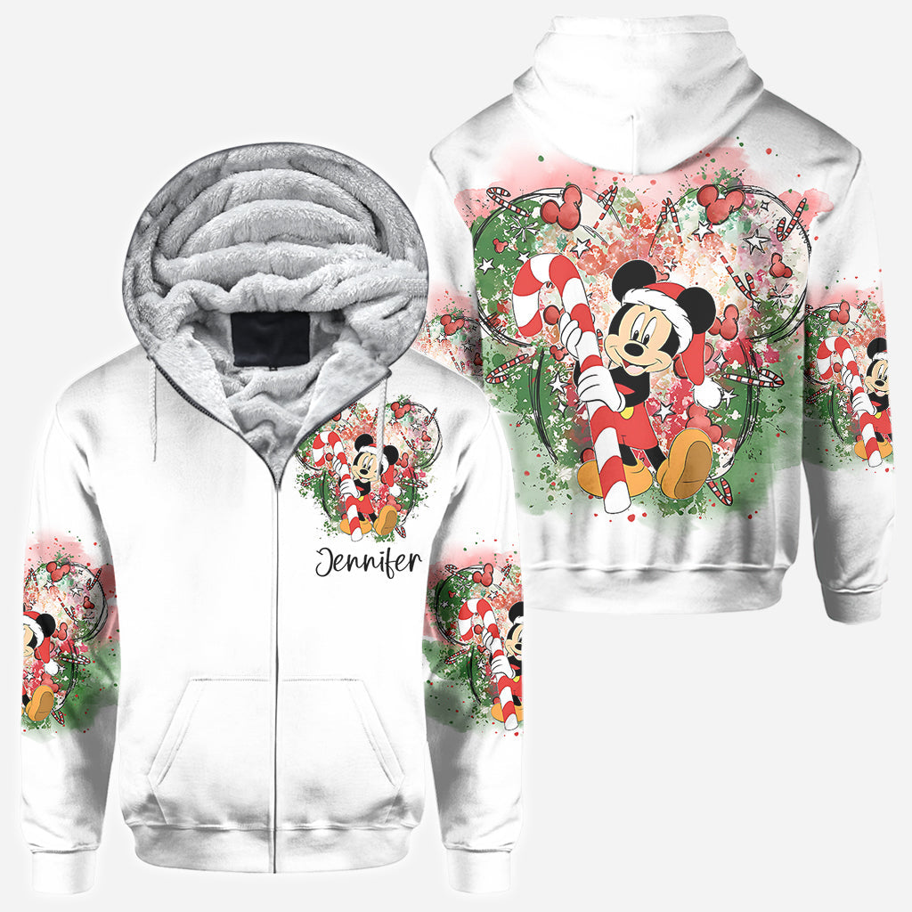 Personalized Merry Christmas All Over Shirt for Women | Perfect Holiday Gift