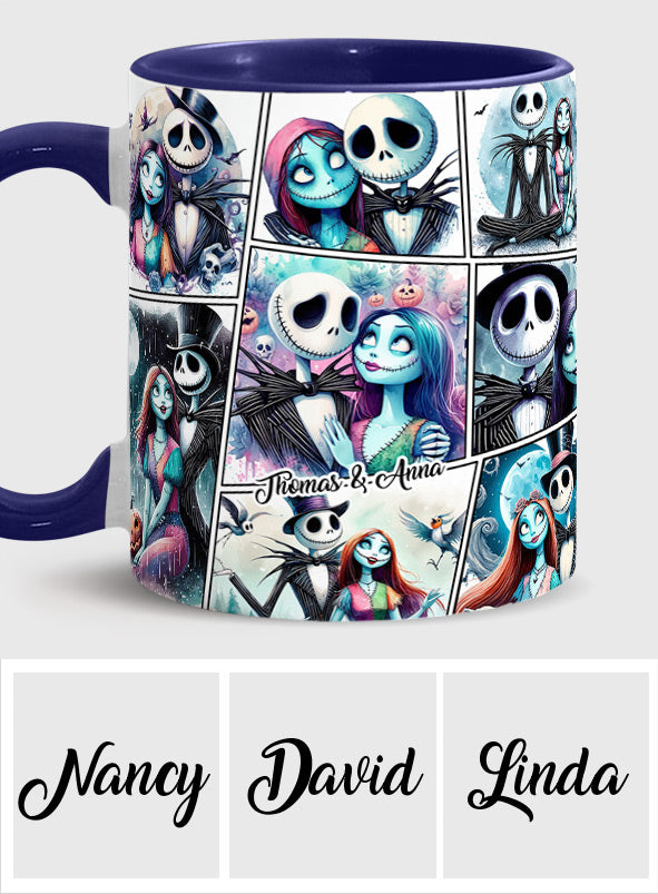 Personalized Nightmare Accent Mug Custom Name Halloween Gift