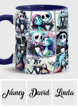 Load image into Gallery viewer, Personalized Nightmare Accent Mug Custom Name Halloween Gift

