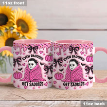 Load image into Gallery viewer, Personalized Two-Tone Accent Mug with Halloween Theme Gift
