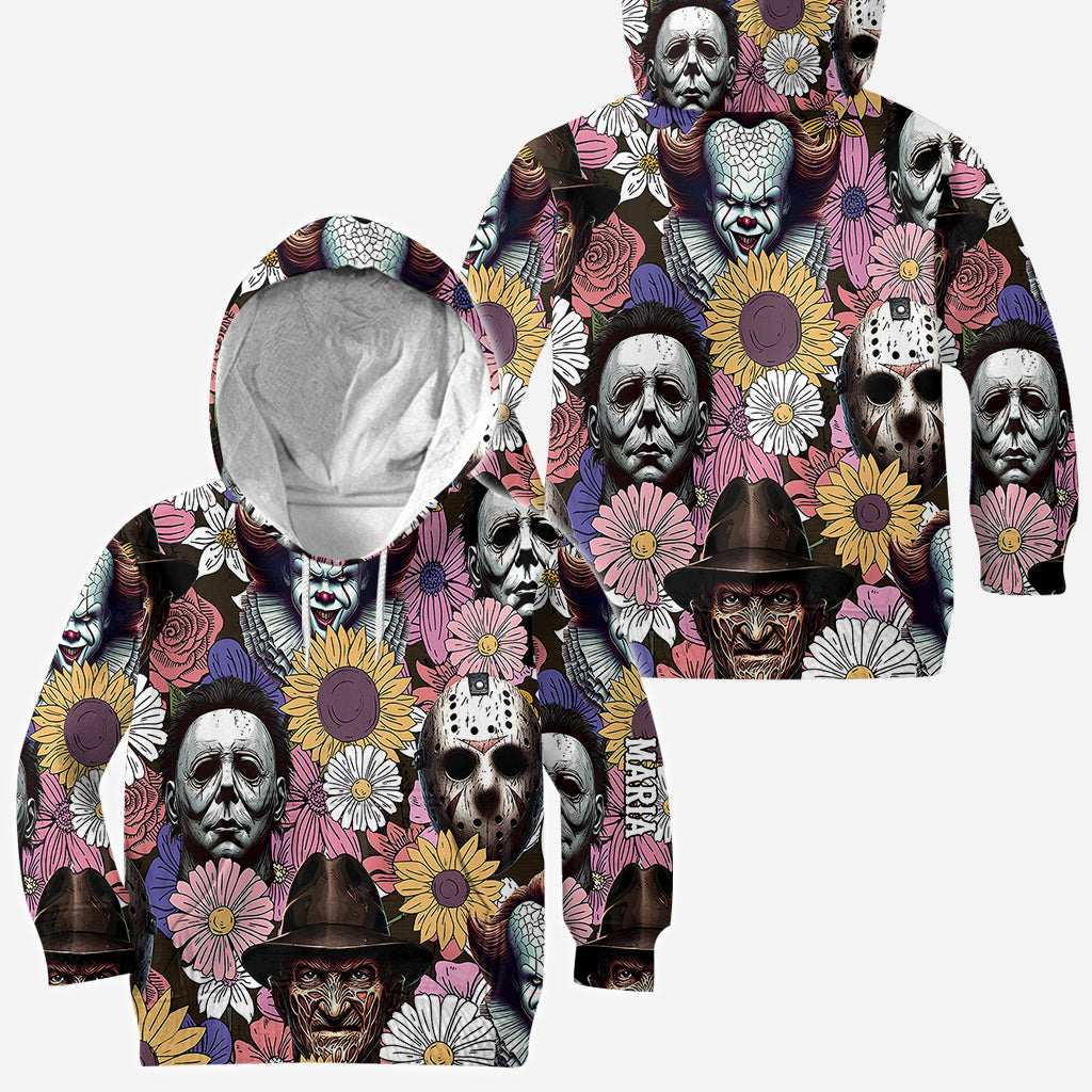 Personalized Horror Themed All Over Shirt Custom Design Gift