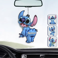 Load image into Gallery viewer, Personalized Ohana Car Ornament Custom Name Gift for Family

