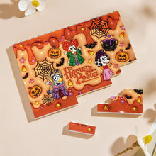 Load image into Gallery viewer, Personalized Halloween Building Brick Block Custom Design Gift
