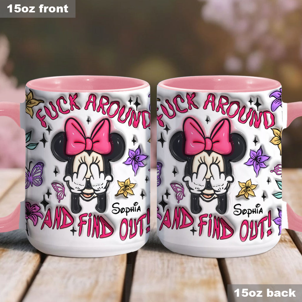 Personalized Ceramic Accent Mug with Playful Design for Birthdays and Graduations