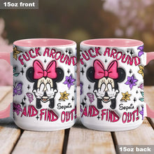 Load image into Gallery viewer, Personalized Ceramic Accent Mug with Playful Design for Birthdays and Graduations
