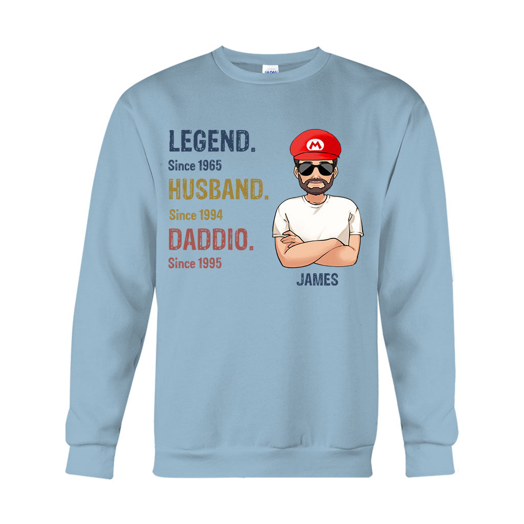 Personalized Super Plumber T-Shirt & Hoodie for Dad | Custom Name Gift