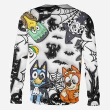Load image into Gallery viewer, Personalized Halloween All-Over Shirt Custom Name Gift for Kids
