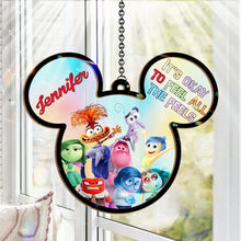 Load image into Gallery viewer, Personalized Mickey Mouse Suncatcher Custom Name Window Hanging Gift
