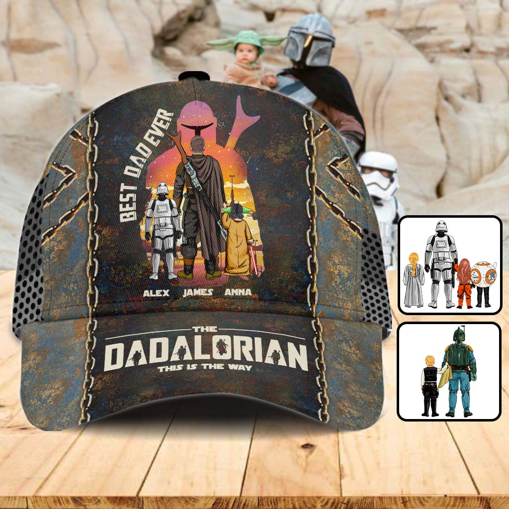 Personalized Classic Cap Best Dad Ever Star Wars Gift