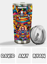 Load image into Gallery viewer, Personalized Halloween Tumbler Custom Name Drinkware Gift
