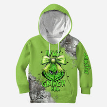 Load image into Gallery viewer, Personalized Grinch Era Hoodie and Leggings Set Gift for Christmas
