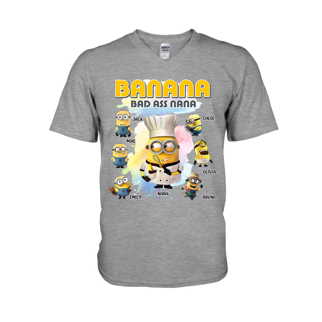 Personalized Banana Nana T-shirt Custom Gift for Grandma
