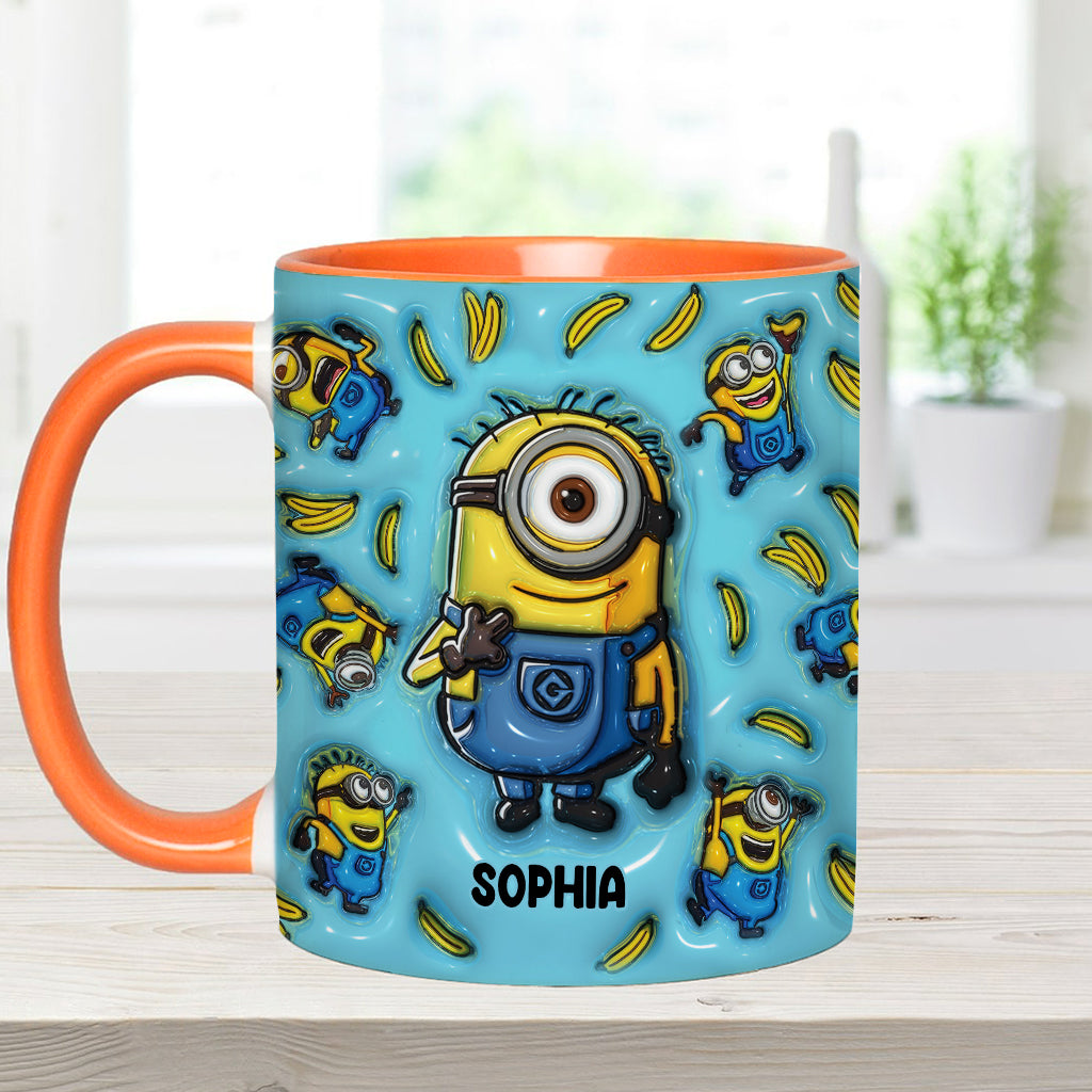 Personalized Ceramic Accent Mug Funny Quote Custom Name Gift