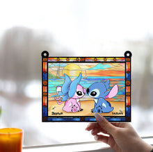 Load image into Gallery viewer, Personalized Ohana Window Hanging Suncatcher Ornament Gift
