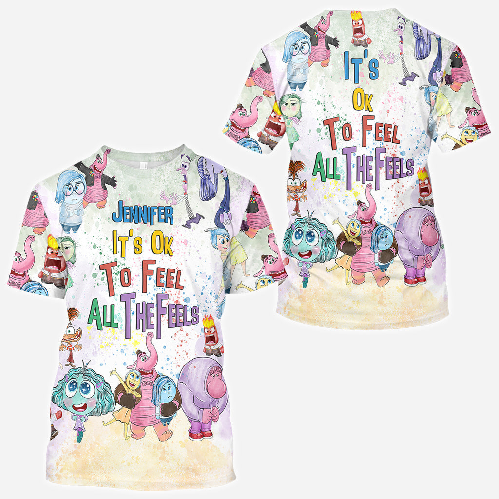 Personalized All Over Shirt Custom Name Perfect Gift for Birthday & Graduation